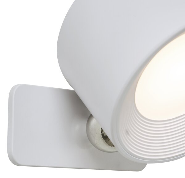 Set de 4 Aplice și Plafoniere Moderne Albe cu LED Reîncărcabil - Bright