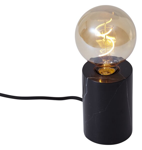 Lampă de masă modernă neagră cu marmură - Marissa