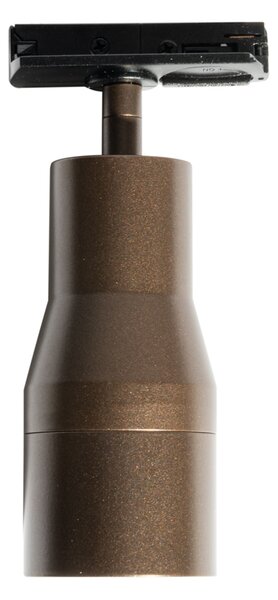 Spotlight modern bronz închis pentru sistem de șine monofazat - Iconic Kohua