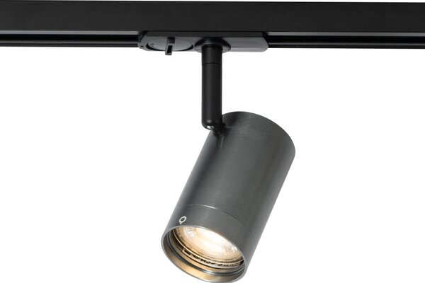 Spotlight modern Gunmetal pentru sistem de șină monofazată - Iconic Jeana