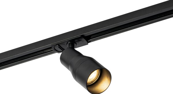Spotlight modern negru pentru sistem de șine monofazat - Iconic Kohua