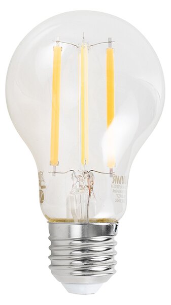 Set de 3 becuri LED inteligente E27, reglabile, A60, 7W, 806LM, 2700-6500K, incl. Hub inteligent Zigbee