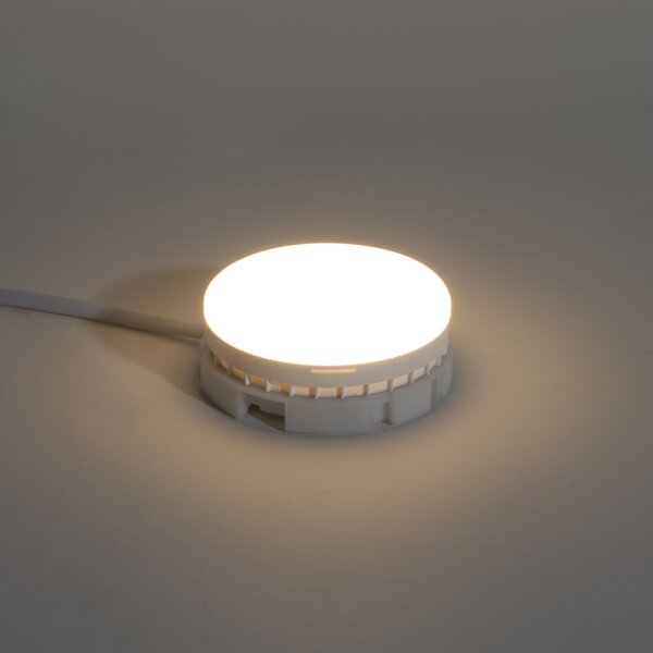 Set de 5 becuri LED GX53 reglabile 7W 750 lm 3000K