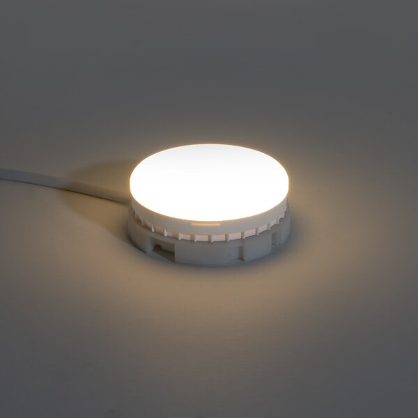 Set de 5 becuri LED GX53 cu 3 trepte de reglare a intensității luminoase și temperaturii de culoare 7W 750 lm 2700K-4000K