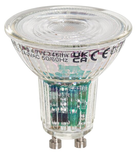 Set de 5 becuri LED inteligente GU10 50mm clare 4.7W 345 lm 2200-4000K
