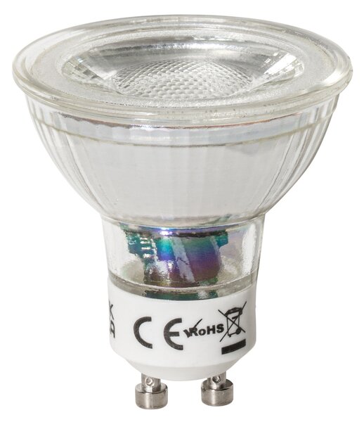 Set de 5 becuri LED GU10 reglabile 3W 200 lm 4000K