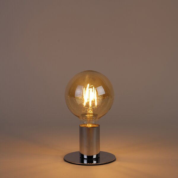 Set de 5 becuri LED reglabile cu 3 trepte E27 G95 Goldline 5W 530lm 2200K