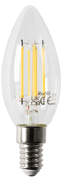 Set de 5 becuri LED inteligente E14 B35 4,5W 470 lm 2700K