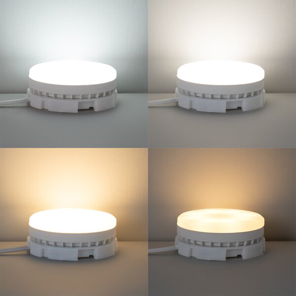 Set de 5 becuri LED Smart GX53 Dimmabile Opal 9W 806 lm 2700-6500K