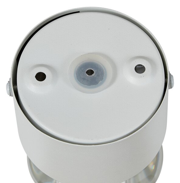 Lampă de perete de design albă, incl. LED IP44 - Lens