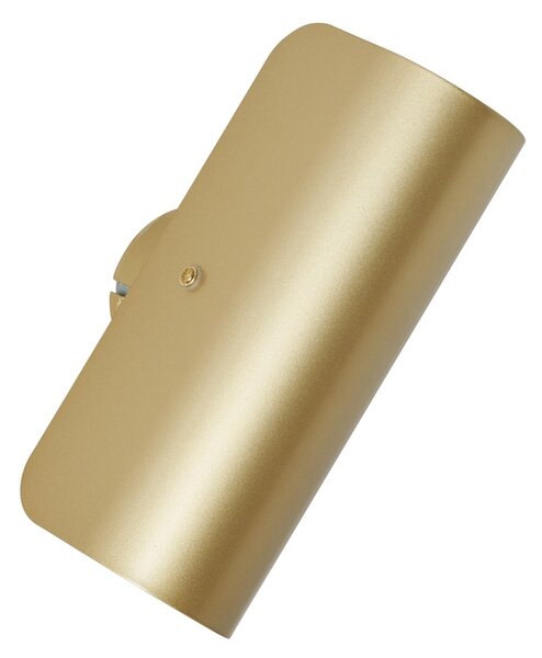 Lampă de perete modernă aurie cu 2 lumini - Gotthard