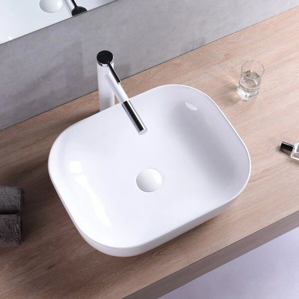 Lavoar Rea Belinda, 47 x 34 cm, alb, REA-U6521