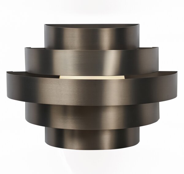 Lampă de perete modernă gunmetal cu LED inclus, cu 3 trepte de intensitate luminoasă - Lines