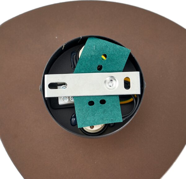 Lampă de perete de design bronz organic 20 cm 2 lumini - Pulley