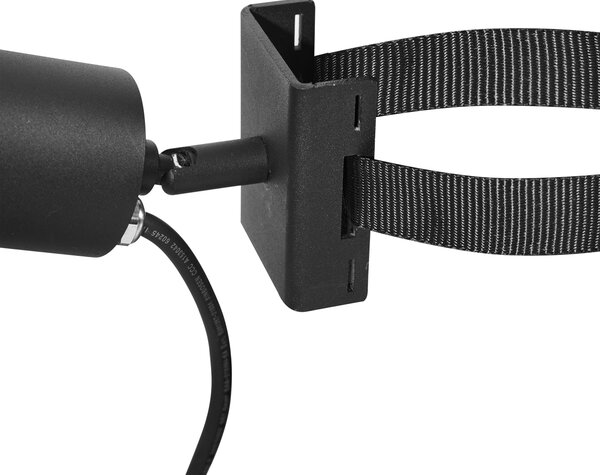 Spot exterior negru pentru copac GU10 50mm rotativ și înclinabil IP65 - Solo