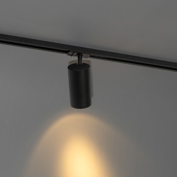 Spotlight modern negru pentru sistem de șine monofazat 70mm - Iconic Jeana Luxe