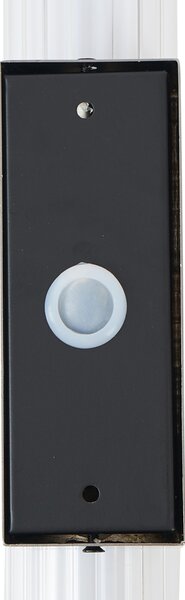 Lampă de perete retro Gunmetal 40,4 cm incl. LED IP44 - Coco