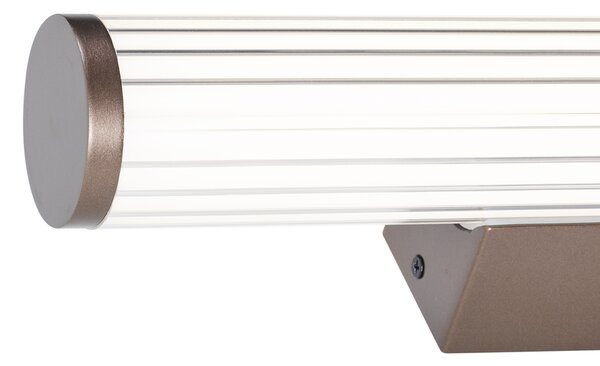 Lampă de perete retro bronz 40cm incl. LED IP44 - Coco