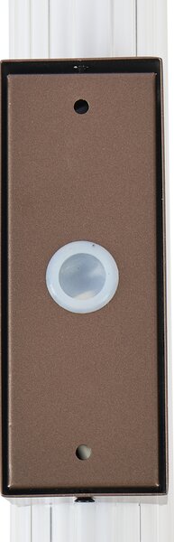 Lampă de perete retro bronz 40cm incl. LED IP44 - Coco