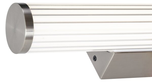 Lampă de perete retro Gunmetal 40,4 cm incl. LED IP44 - Coco