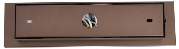 Lampă de perete modernă bronz închis reglabilă cu USB-C incl. LED - Modric