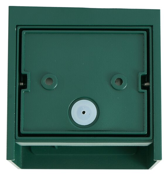 Lampă de perete de exterior verde închis, inclusiv LED IP54 - Edwin