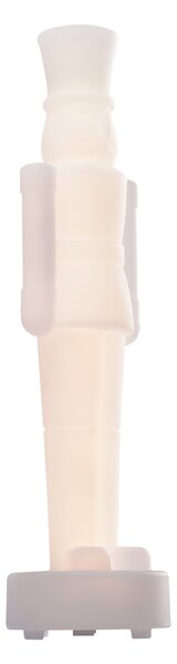 Lampă de masă de Crăciun albă, cu LED, cu dimmer și reîncărcabilă RGBW-IC - Nutcracker
