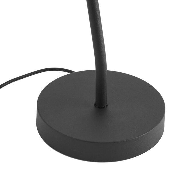 Lampă de masă Art Deco neagră incl. LED - Tableau