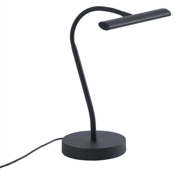 Lampă de masă Art Deco neagră incl. LED - Tableau