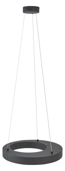 Lampă suspendată modernă neagră 50 cm, incl. LED cu 3 trepte de intensitate luminoasă - Organici