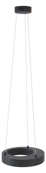 Lampă suspendată modernă neagră 35 cm cu 3 trepte de intensitate luminoasă - Organici