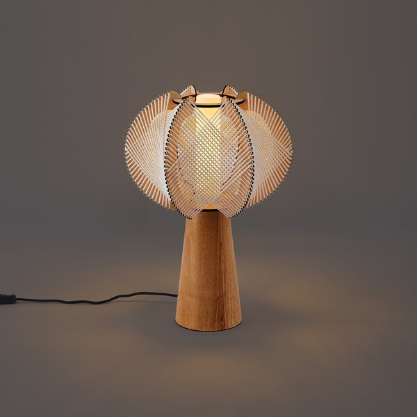 Lampă de masă Japandi Bej 45 cm - Gertie