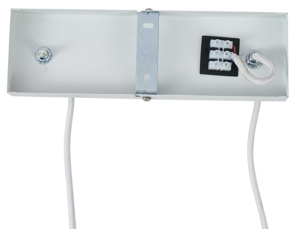 Lampă suspendată modernă cu imprimeu lemn cu alb 6 lumini - Jeana Straight