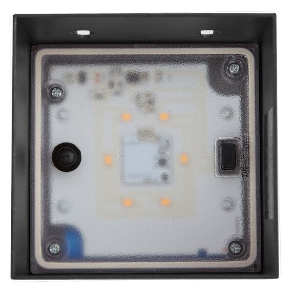 Lampă de perete de exterior neagră cu LED IP65 solar - Charlene