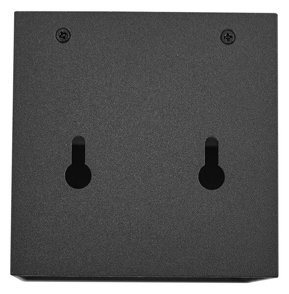 Lampă de perete de exterior neagră cu LED IP65 solar - Charlene