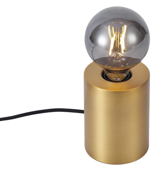 Lampă de masă modernă alamă 13cm - Cylinder