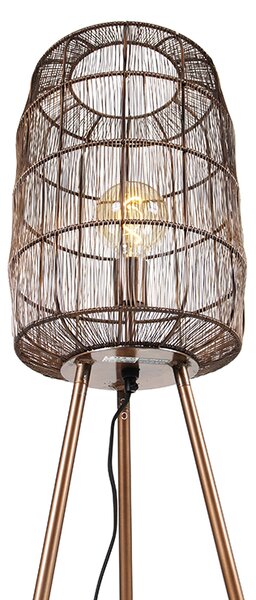 Lampa de podea moderna cu trepied din cupru - Redo