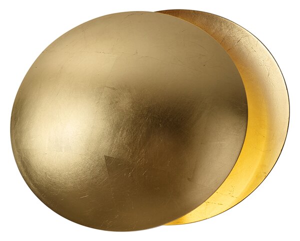Lampă de perete modernă aurie 34,5 cm cu 2 lumini - Sunrise