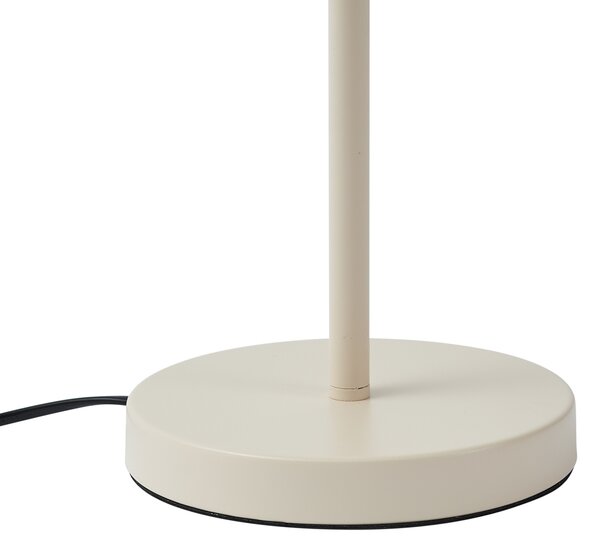 Lampă de masă retro bej din oțel 45 cm - Pauly