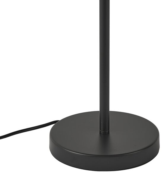 Lampă de masă retro din oțel negru 45cm - Pauly