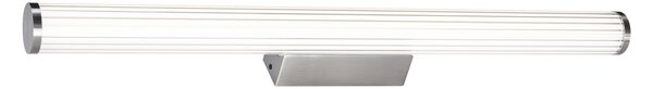 Lampă de perete retro Gunmetal 80,4 cm incl. LED IP44 - Coco