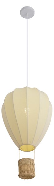 Lumină suspendată pentru copii bej Balon cu aer cald - Air Balloon