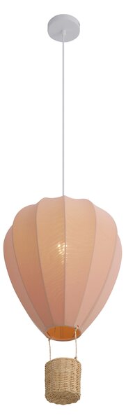Lumină suspendată pentru copii Roz Balon cu aer cald - Air Balloon