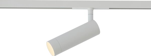 Spot modern alb pentru sistem de șină monofazat GU10 35mm - Slimline Uzzy