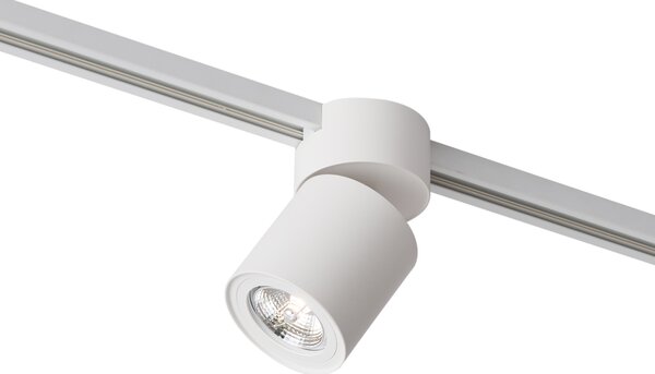 Spot modern alb pentru sistem de șină monofazat GU10 70mm - Iconic Roto