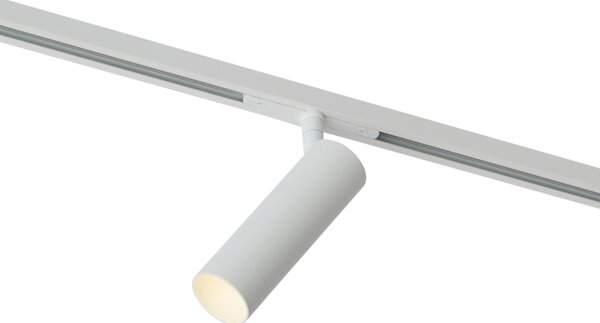 Spot modern alb pentru sistem de șină monofazat GU10 35mm - Slimline Uzzy