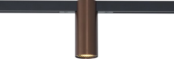 Spot modern bronz închis pentru sistem de șină monofazat GU10 35mm - Slimline Nubee Honey