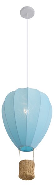 Lampa suspendată pentru copii Balon cu aer cald albastru - Air Balloon