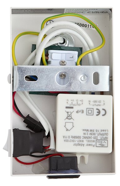 Lampă de perete modernă albă reglabilă cu USB-C - Croft