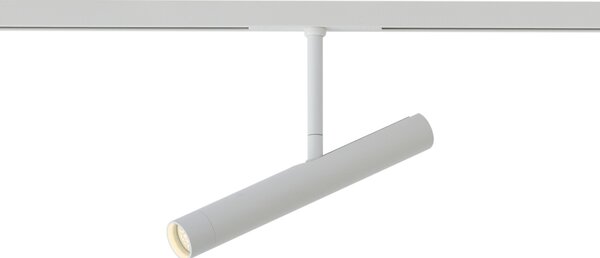 Spot modern alb pentru sistem de șină monofazat - Slimline Avery